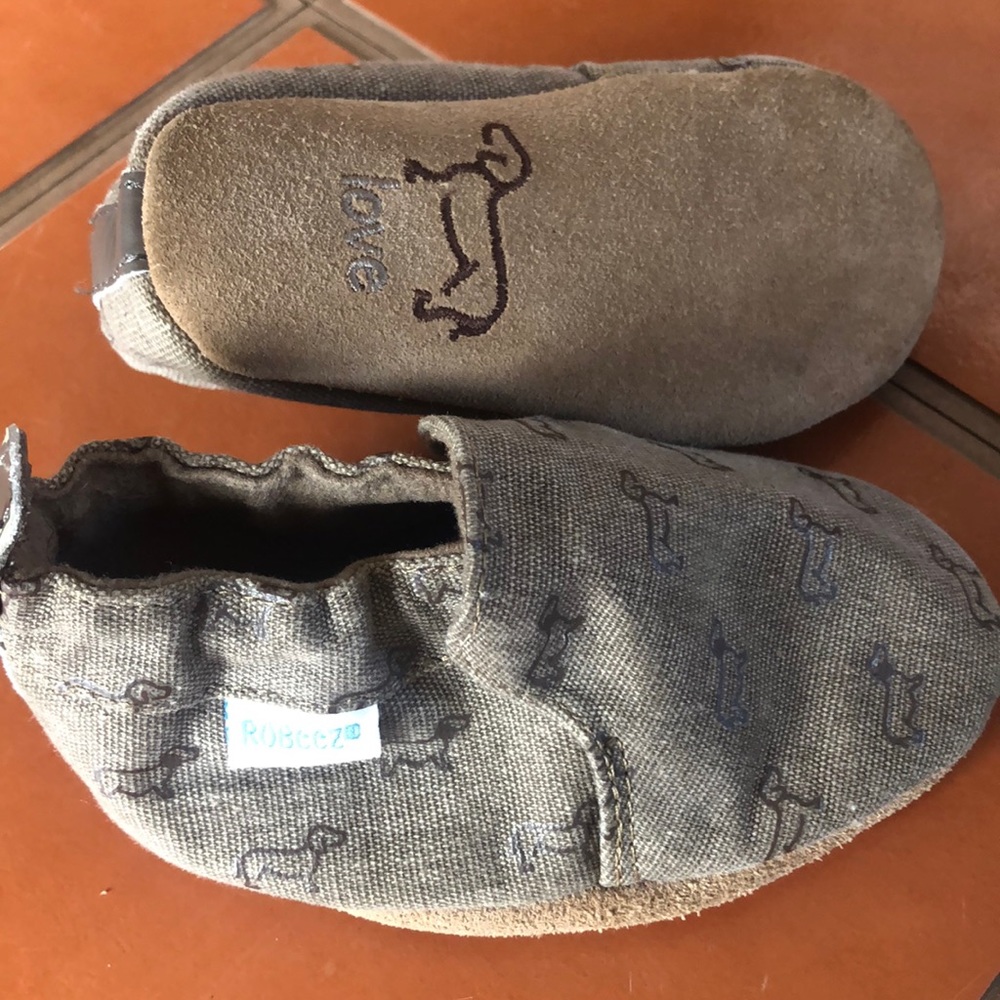 Robeez Brown Puppy Love Shoes